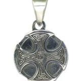 Pandantiv amuleta din argint pentru intuitie si inspiratie Rob Ray Simboluri Mistice - Cruce Celtica